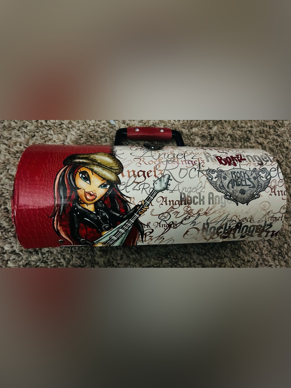 2005 Vintage Bratz Rock Angels Doll Carrying Case